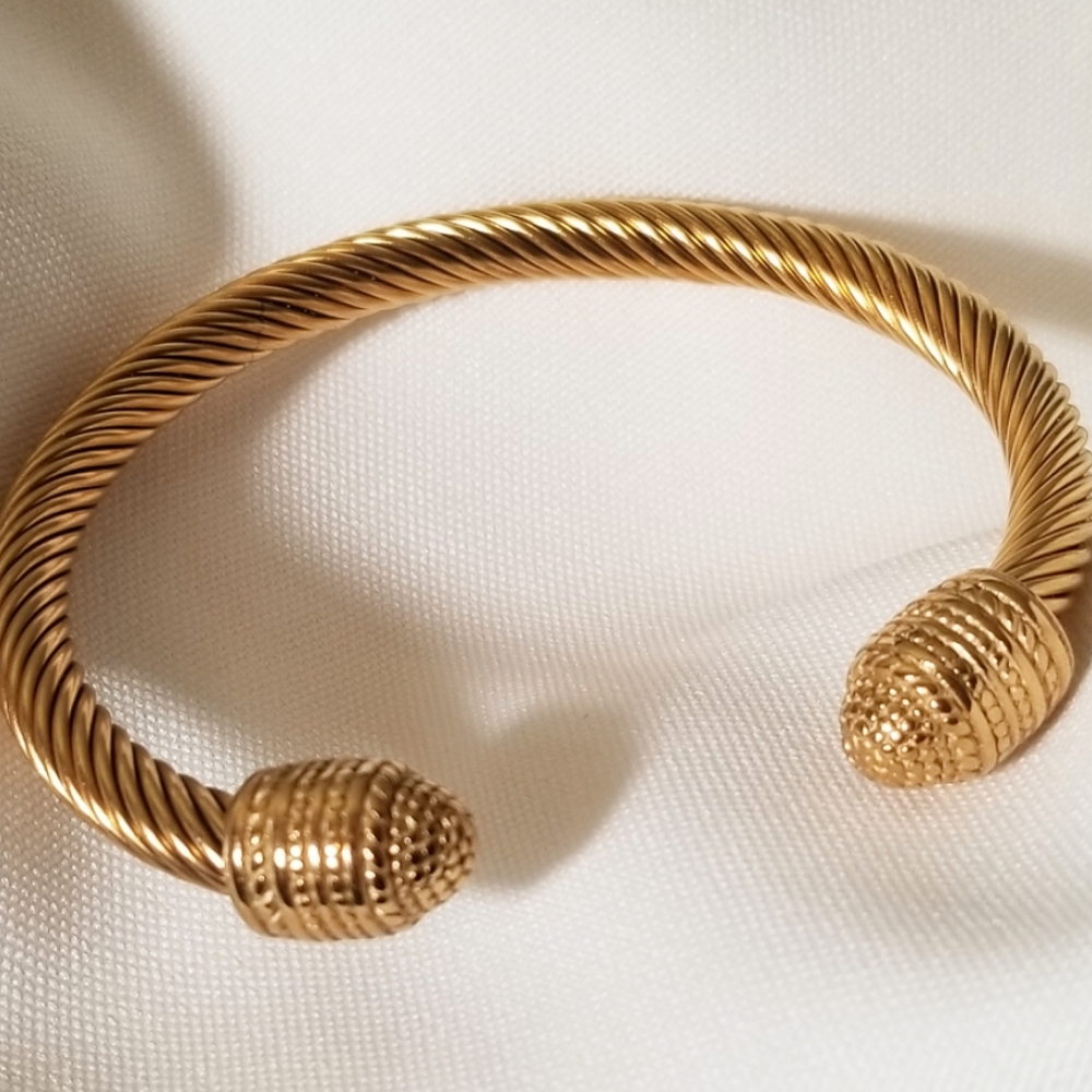 Stainless Steel Aztec Styled Bracelet